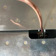 A copper wire to help hanging the elevators.